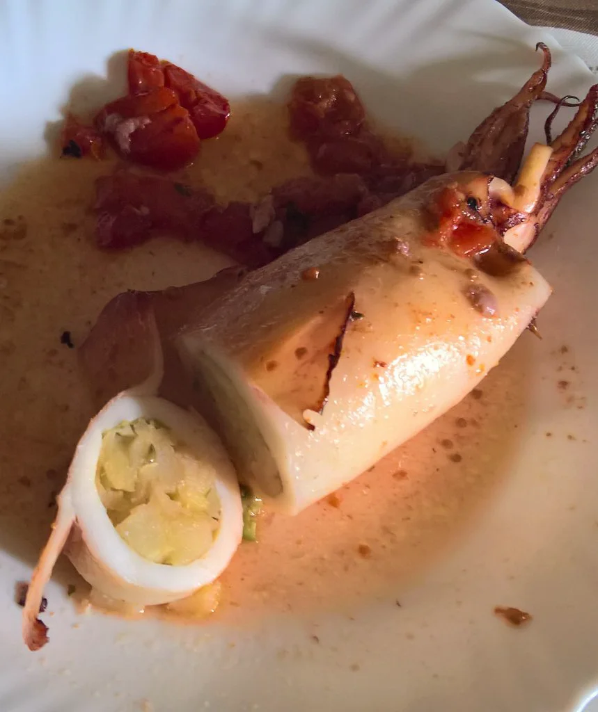 Calamari imbottiti al forno